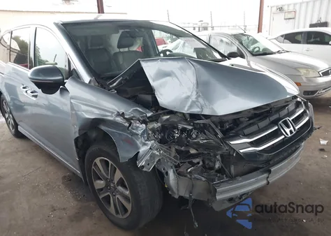 2014 Honda Odyssey Touring/Touring Elite from USA, damaged, VIN 5FNRL5H92EB042225